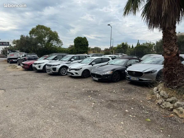 🚘 parc auto +50 véhicules - villeneuve-loubet - marina baie des anges - 1 200 ht/mois