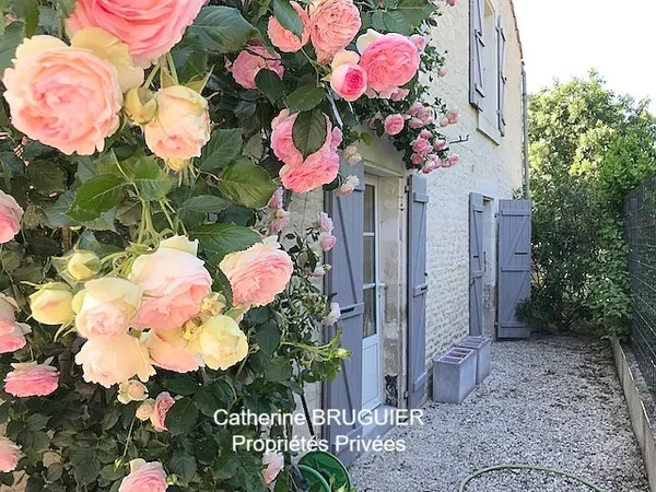 Belle charentaise rénovée - 198 m² - 6 chambres- Marais Poitevin