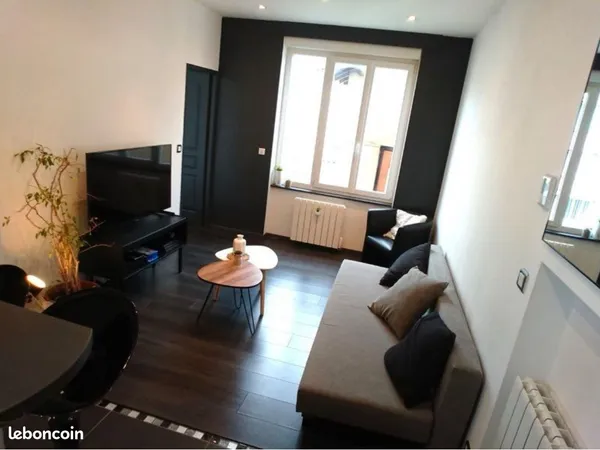 à louer - t2 meublé de 30 m² - entièrement rénové