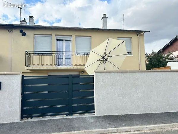 Maison 70m2 - 2 chambres - sous sol complet - terrain