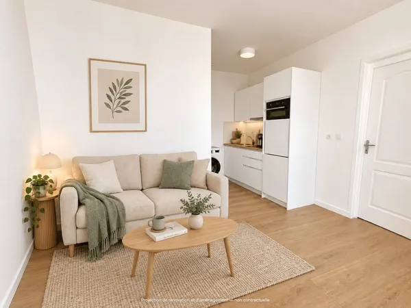 Appartement 2 pièces 26 m²