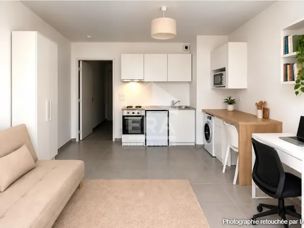 T1 neuf de 27,67 m² avec ascenseur ? Marseille 13005, La Timone / Saint-Pierre