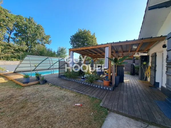 Maison 3 chambres avec piscine
