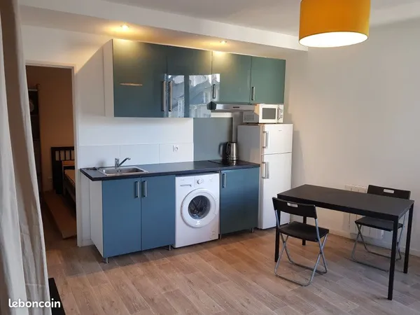 F2 meublé 30m² Quartier Michelet