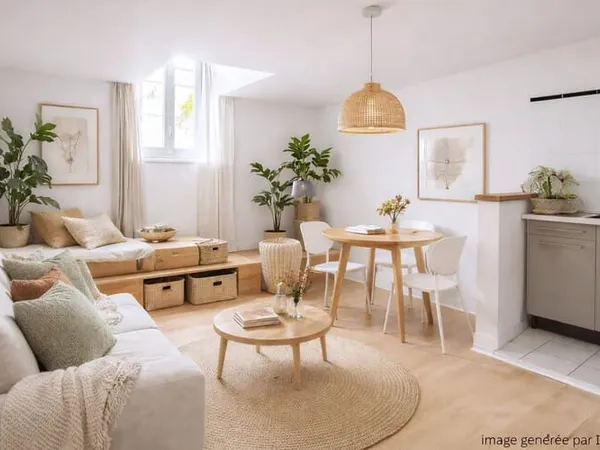 Appartement 2 pièces 35 m²