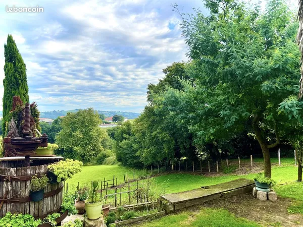 Vente | Maison | 10p | 8ch | 210.00 m² | Orègue | Terrasse · Jardin
