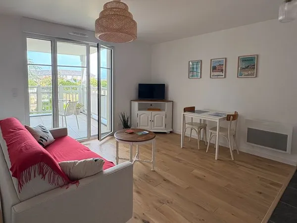 A LOUER - Charmant T2 meublé avec terrasse - Dinard