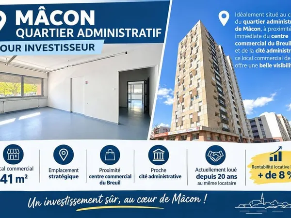 Bureaux 41 m²
