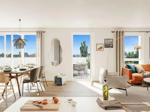 Appartement 2 pièces 59 m²