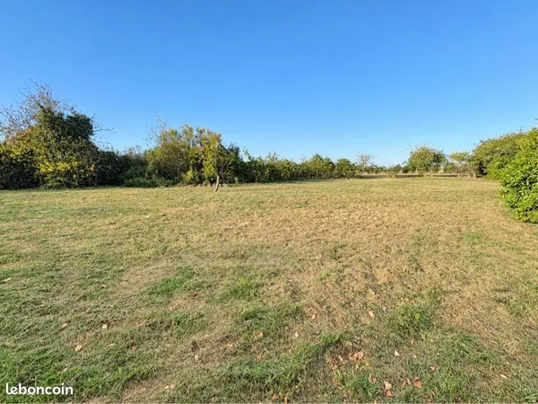 Terrain plat constructible 3000 m2