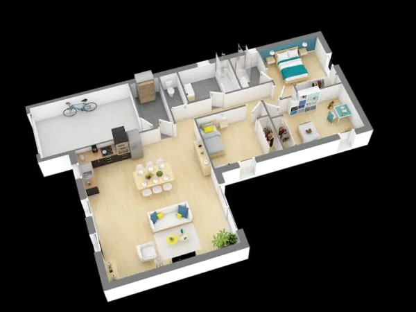 Maison neuve 4 pièces 91 m²
