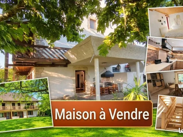 Maison d'architecte en pierre 270m² - Terrain 3 600 m² - Dole (Crissey)
