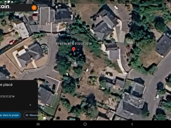 Terrain constructible 392m2
