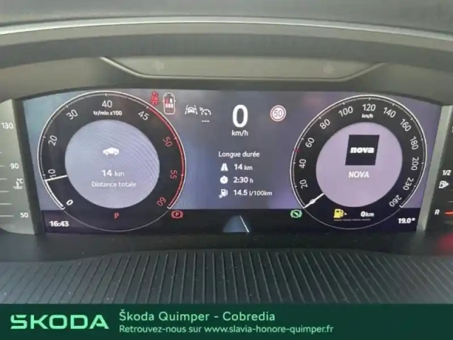 Skoda Octavia combi 2.0 tdi scr 150ch selection dsg7 — photo 15