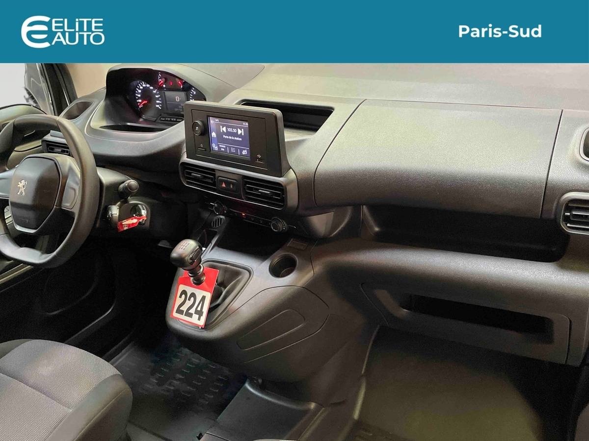 Peugeot PARTNER FOURGON STANDARD 650 KG BLUEHDI 130 S&amp;S BVM6 — photo 21