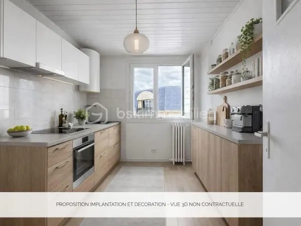 Appartement 3 pièces 49 m²