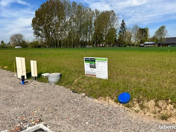 Terrain viabilisé 469m²