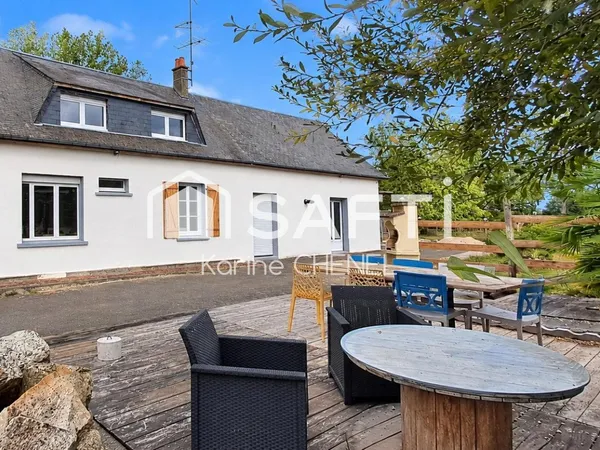 Maison de campagne 5ch dependance 1.4 hectare