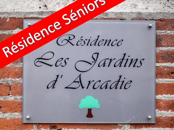 Loue appartement 60m² Résidence Séniors Les Jardins d'Arcadie