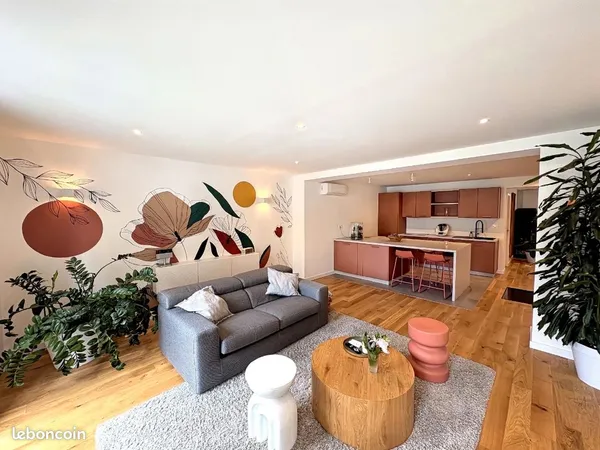 Appartement d'exception rénové de 100 m2
