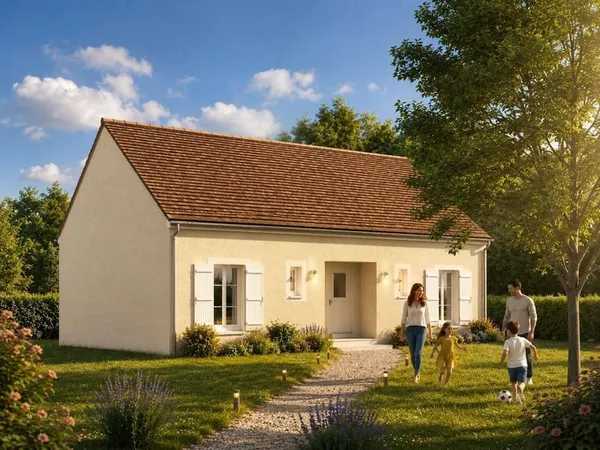 Terrain constructible 825 m²