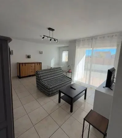 T2 meublé 50m² + 50m² terrasse privée plein SUD + Garage 15m² - Saint-Gaudérique