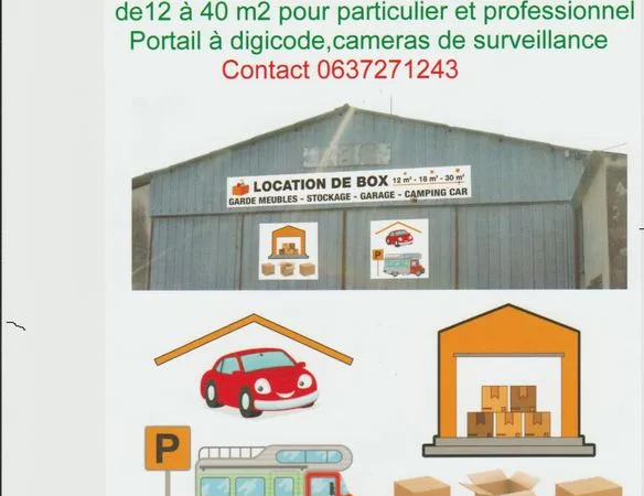 Plaisance du Gers . Location de box de 18 a 35m2
