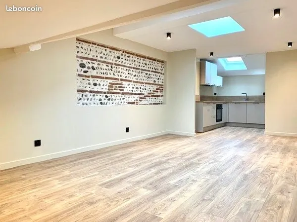 Appartement 2 pièces Toulouse Les Chalets - rénové, DPE B - 46 m² Carrez + 19 m² au sol + cave 8 m²