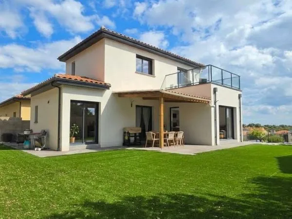 Maison 4 pièces. 100m² vue sur les Albères