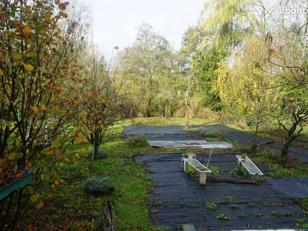Terrain en bord de Clain 620 m²