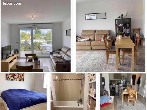 Appartement 40M2 + 10m2 balcon