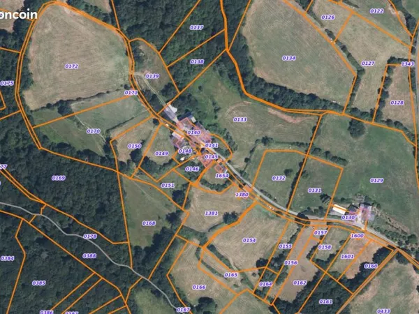 Location prés parcelles agricoles Lugan