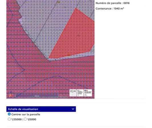 Terrain en zone Natura 2000