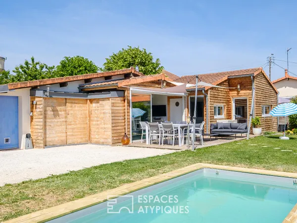 Maison de charme avec piscine aux portes de Poitiers