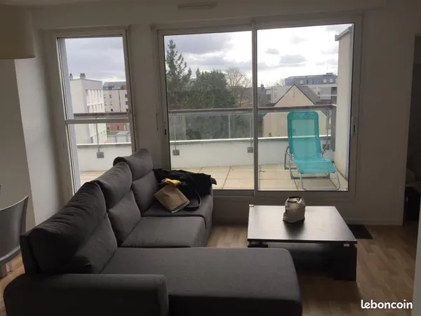 T4 dernier étage double terrasse