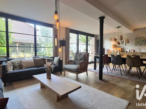 Vends maison - 237 m² - 7 pièces, 5 chambres - Linselles 59126