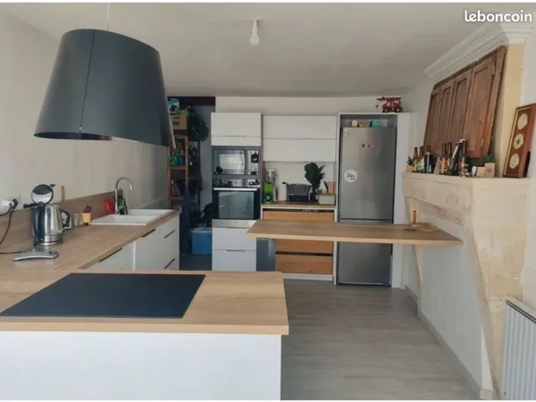 PISANY - Maison à louer 4 chambres + terrain 600 m² - Proche Saintes
