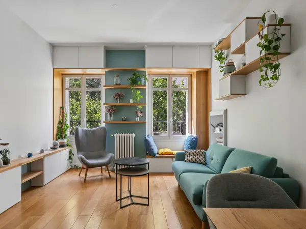 Élégant appartement familial clé en main au coeur du 19ème
