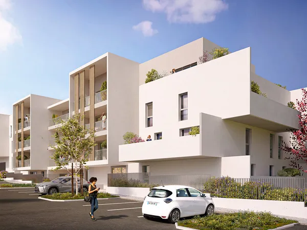 NEUF T3 Beziers 62 m² + Terrasse 12,7m2²+ Parking et Cave