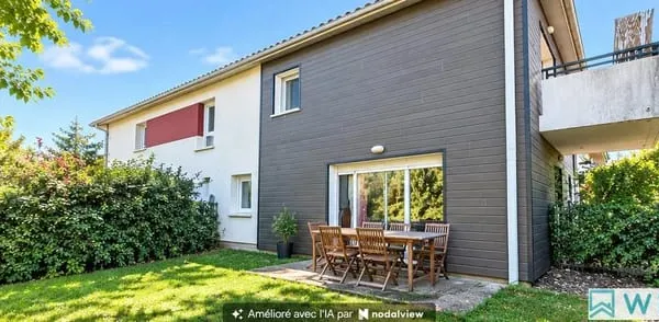 ARISTIDE: T3 aux Eyquems avec jardin de 100 m²