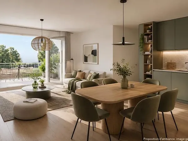 Découvrez Le jardin de Rose à Rennes Baud Chardonnet - Appartements en BRS