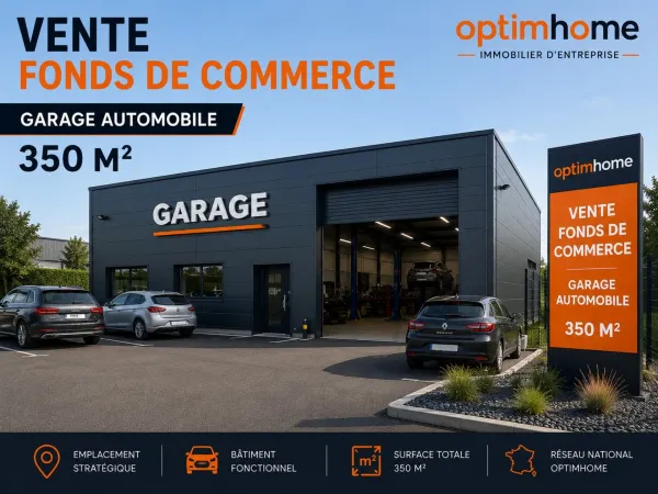 Fonds de commerce 4 pièces 80 m²