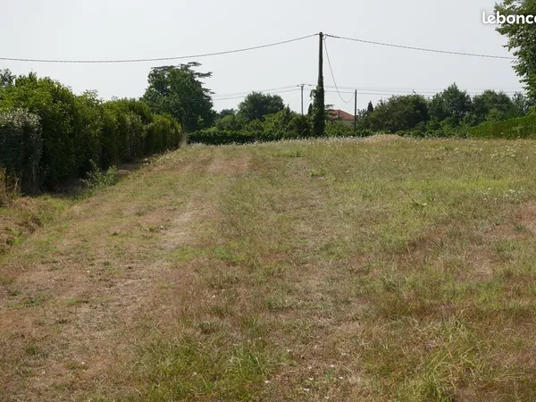Terrain à vendre
