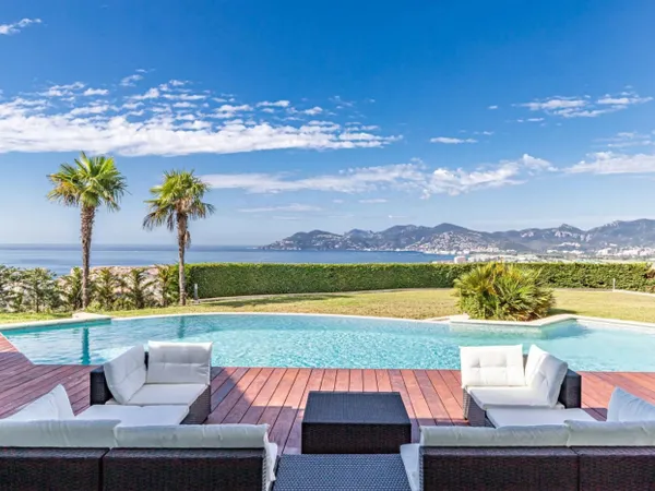 CANNES CROIX DES GARDES - VUE MER PANORAMIQUE - 5 CHAMBRES