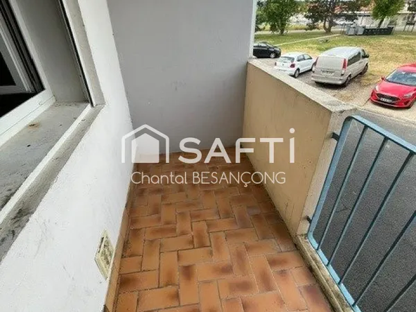 Appartement lumineux avec balcon