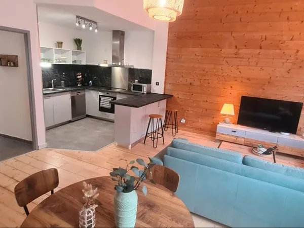 Appartement 2 chb avec jardinet