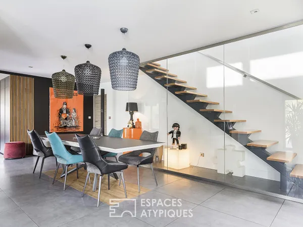 Maison contemporaine d'architecte à Roques sur Garonne