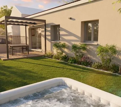 Maison neuve plain-pied 85 m² avec 3 chambres...