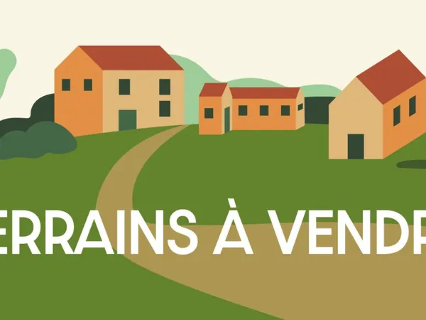 Terrain constructible, viabilisé, 580 m2