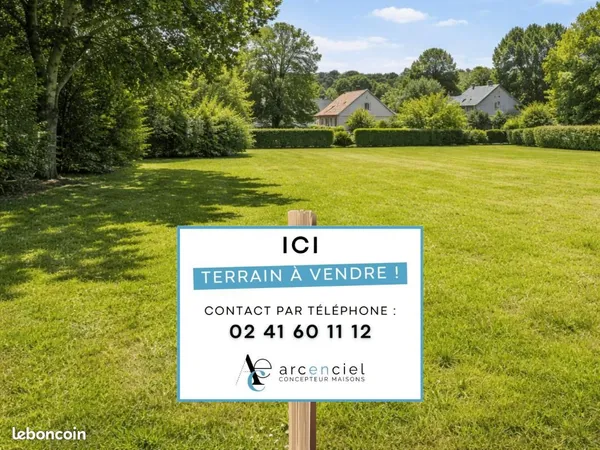 Terrain 451 m² Ecouflant